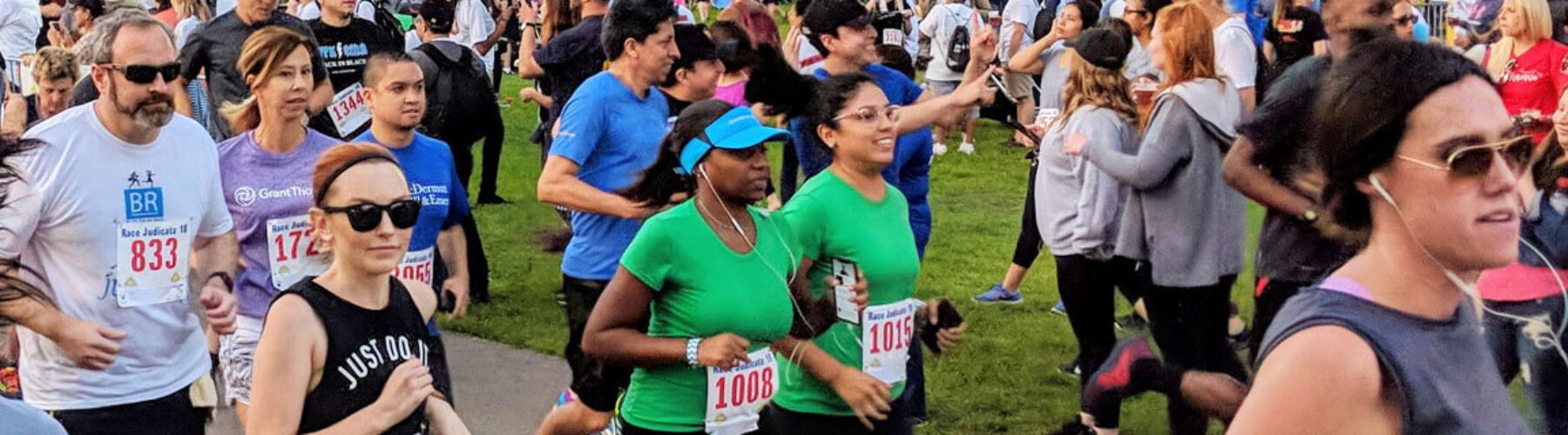 Runners at the Race Judicata in 2018