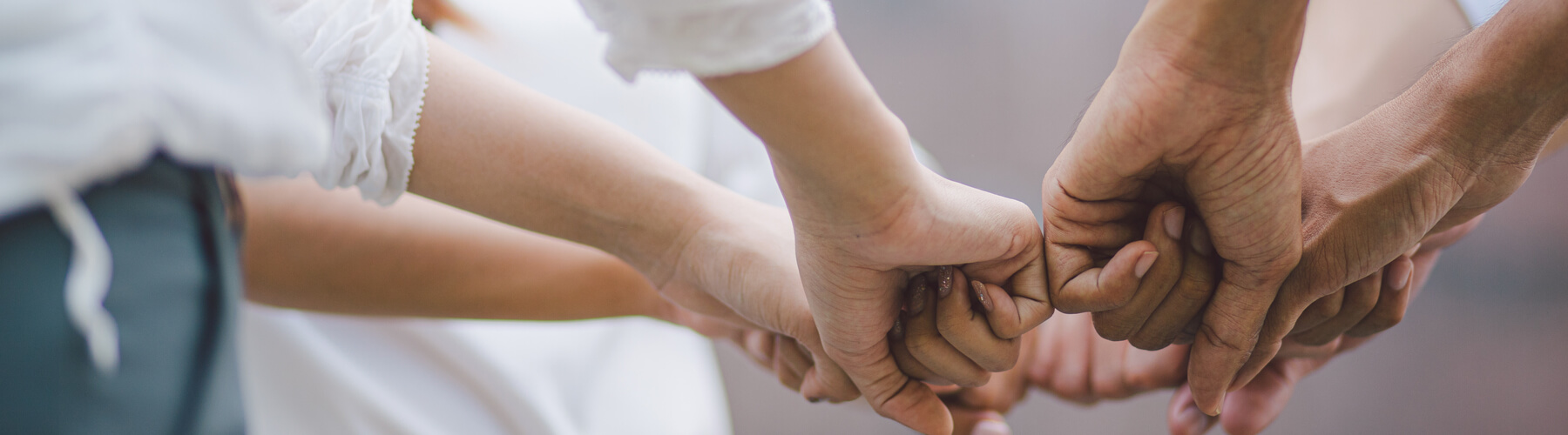 hands joined together, committee formation