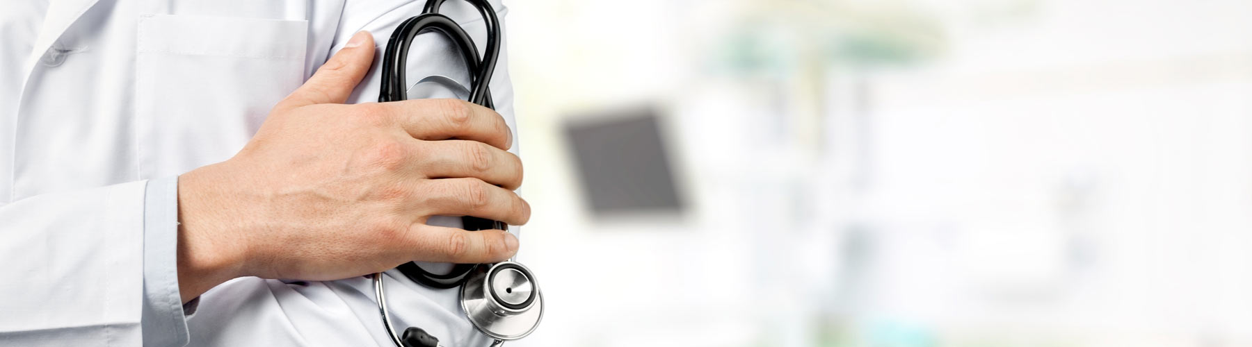 close up of Doctor with a stethoscope
