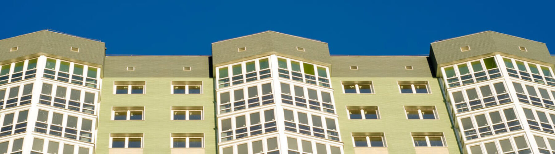 Outside view of a nursing home building