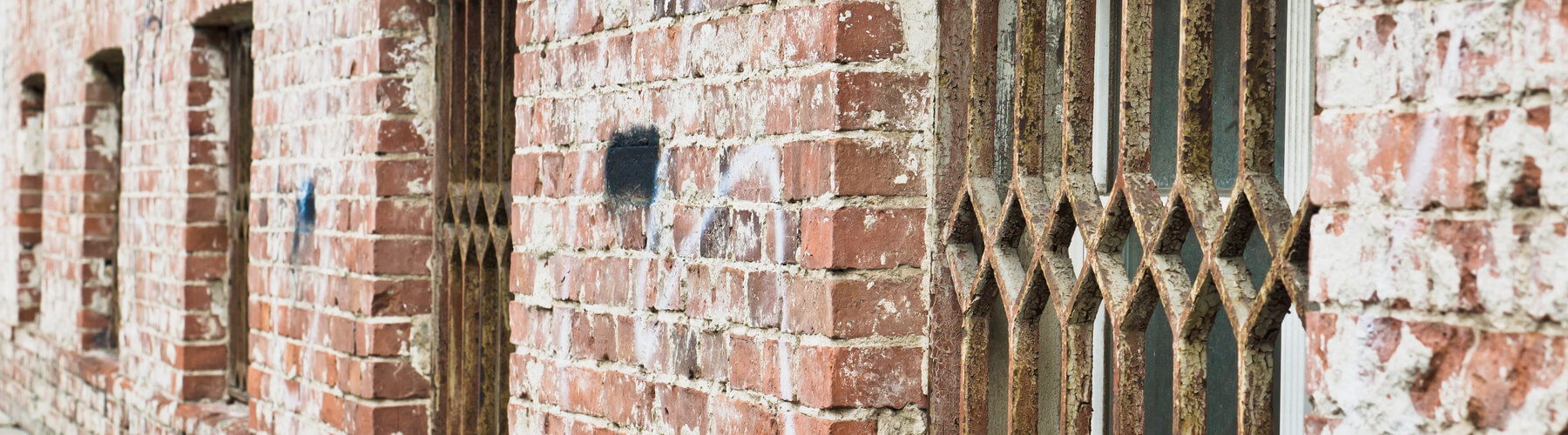 old prison containing asbestos