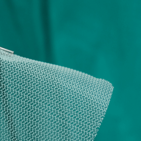Doctor holding Synthetic Mesh for Hernia Repair