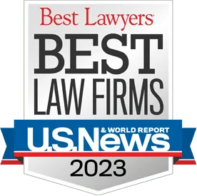 Badge for the Best Lawyers Best Law Firms 2023 - US News & World Report