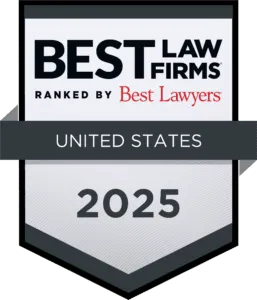 Badge for the Best Law Firms 2025 - Ranked by Best Lawyers in the United States