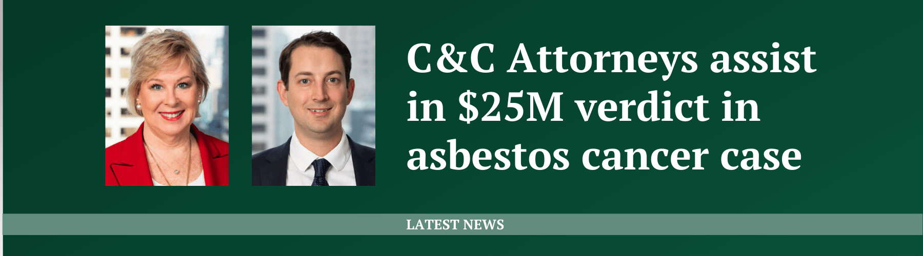 $23M Verdict for Mesothelioma Victim